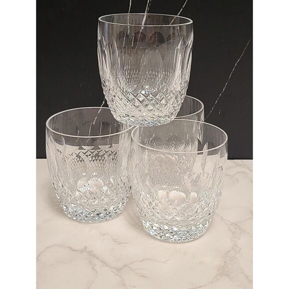 Waterford Crystal Colleen Set of 4 | Short Stem (Cut) Old Fashioned Glasses EUC - Picture 2 of 11
